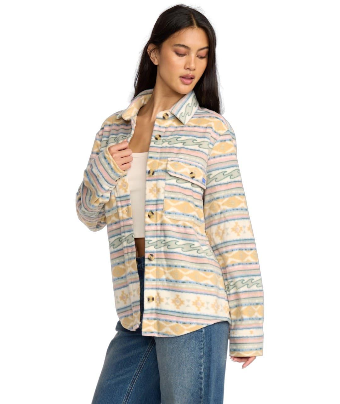 Camisa Billabong Forge Fleece Mujer