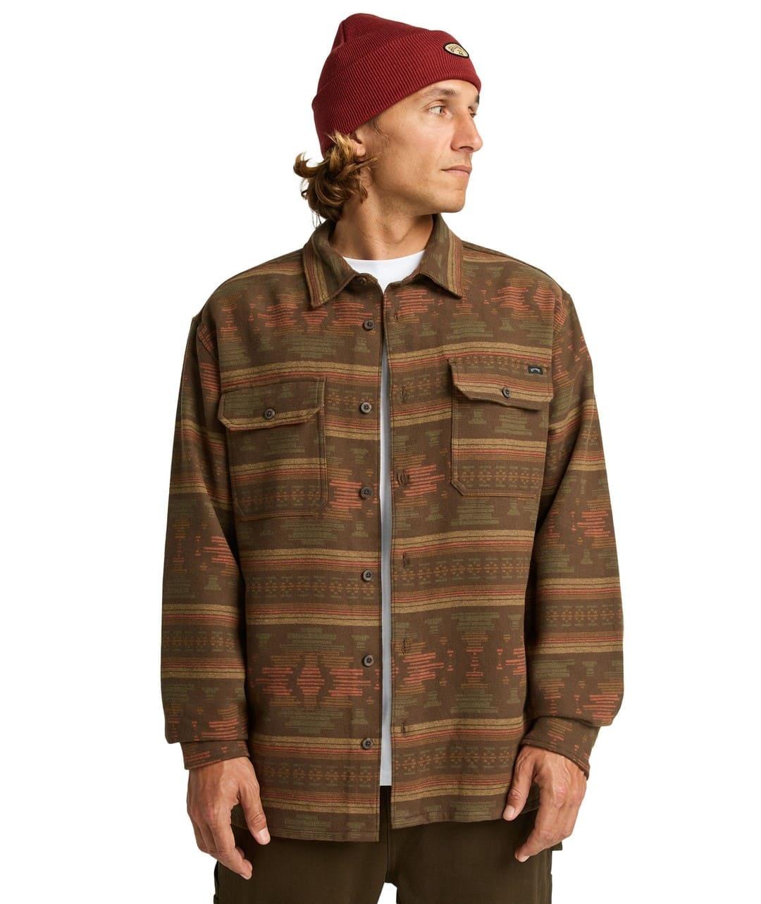 Camisa Billabong Offshore Jackard Flannel Hombre