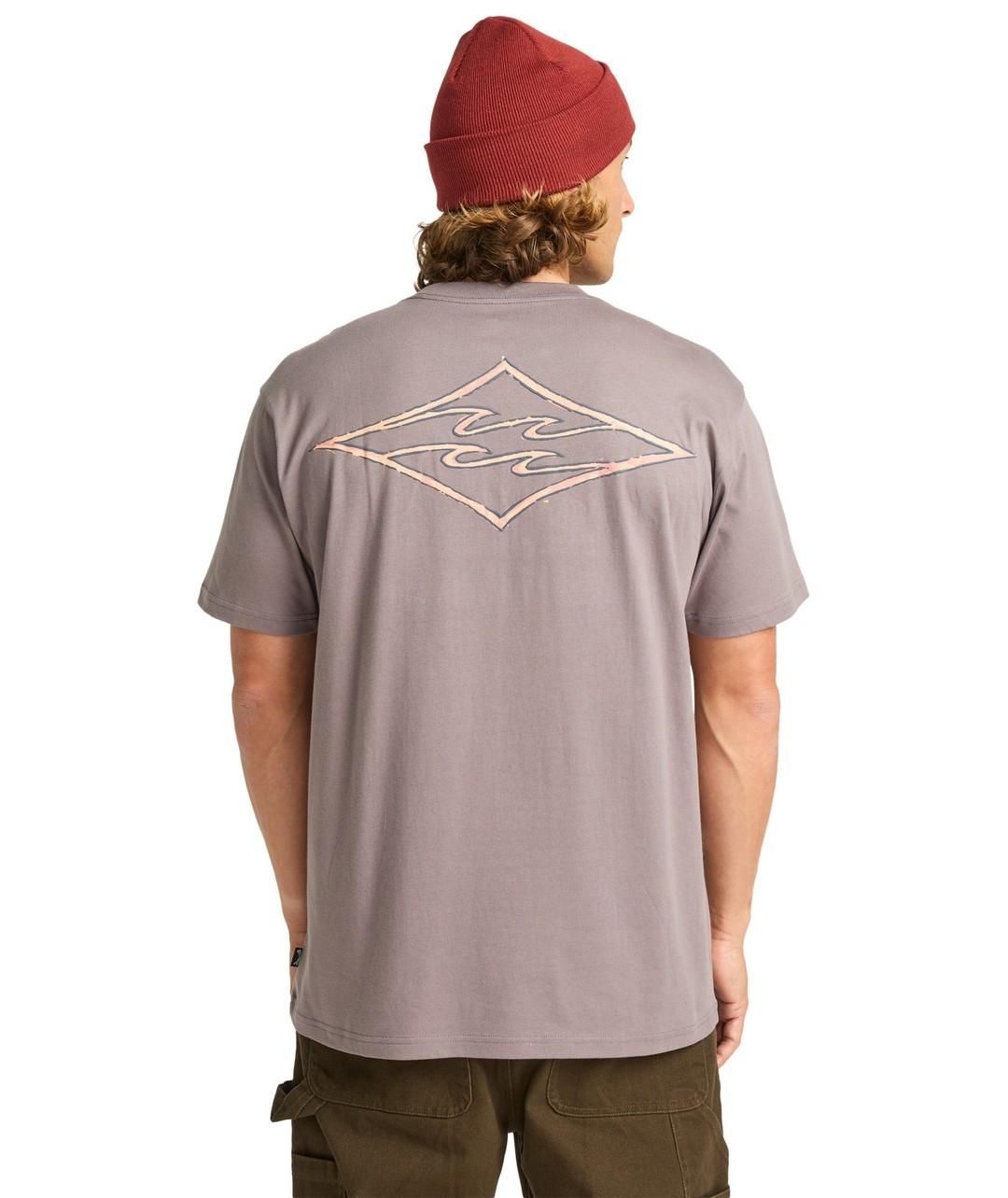 Camiseta Billabong Crayon Wave Ss Hombre