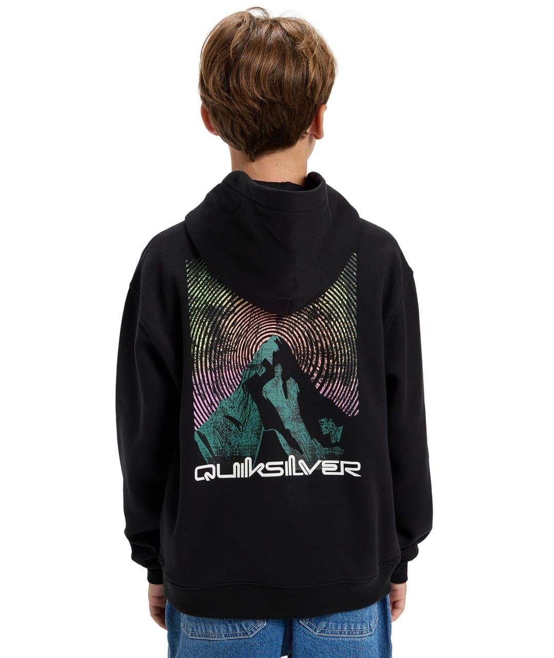 Sudadera Quicksilver Salt Water Graphic Hood Niño