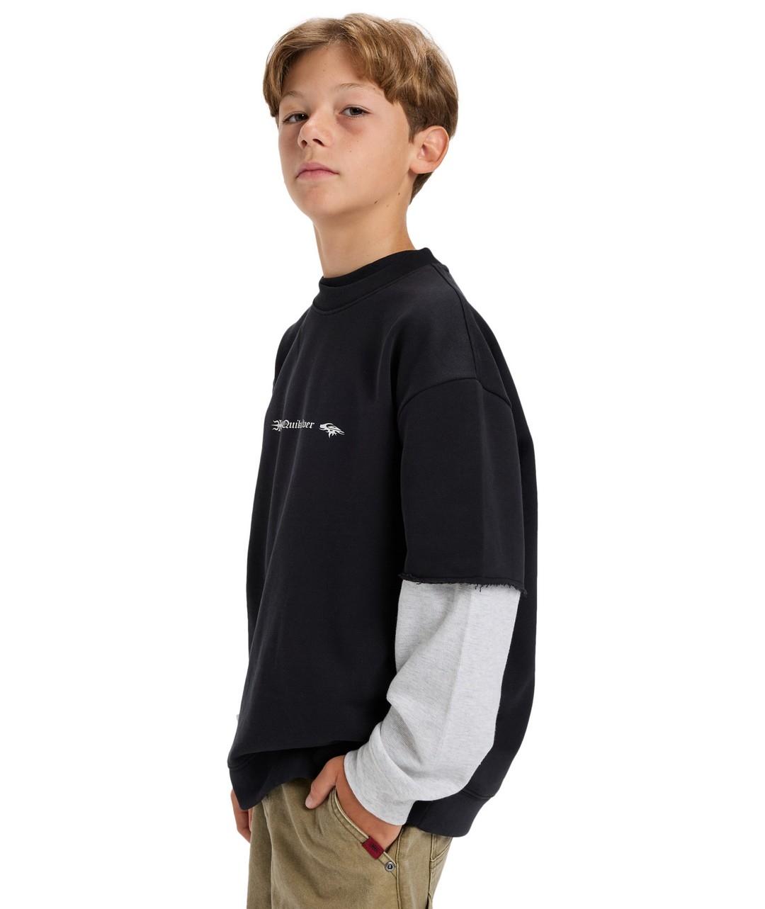 Sudadera Quicksilver Openbar Crew Niño