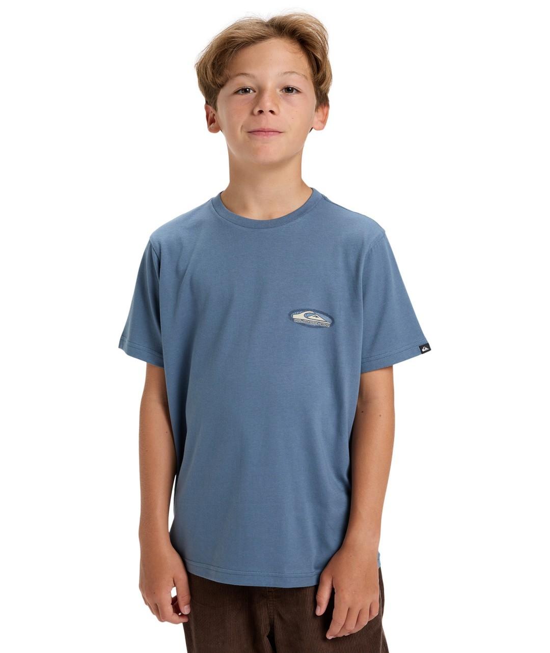 Camiseta Quicksilver Evo Border Line Ss Niño