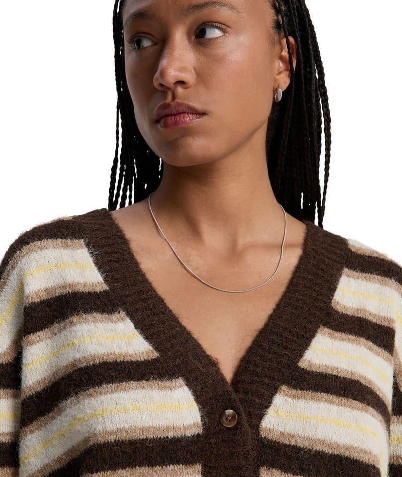 Jersey Quicksilver Bukit  Cardigan Mujer