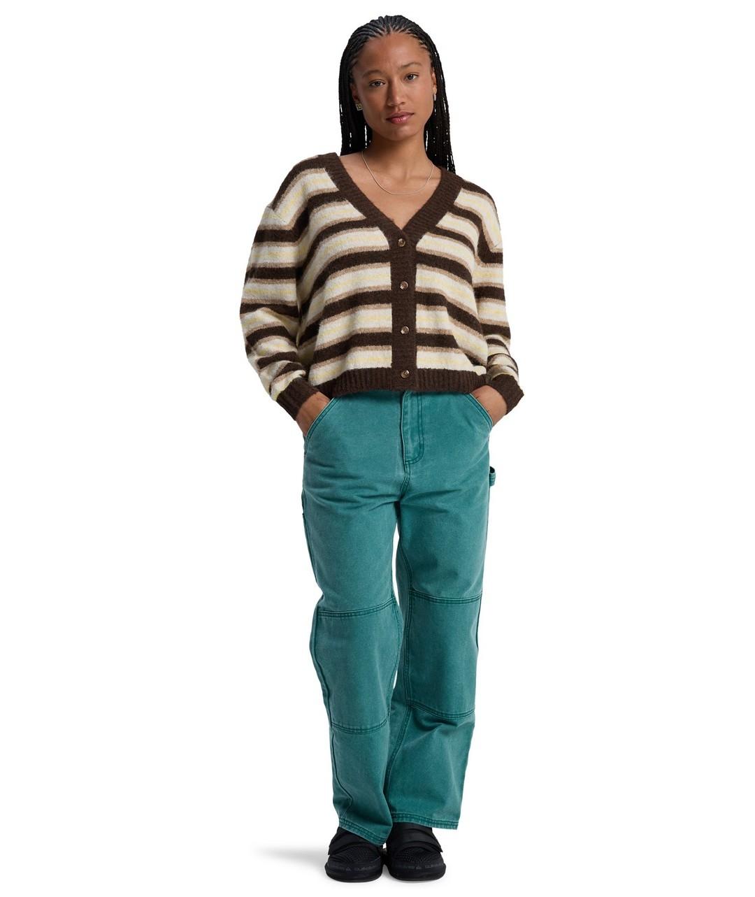 Jersey Quicksilver Bukit  Cardigan Mujer