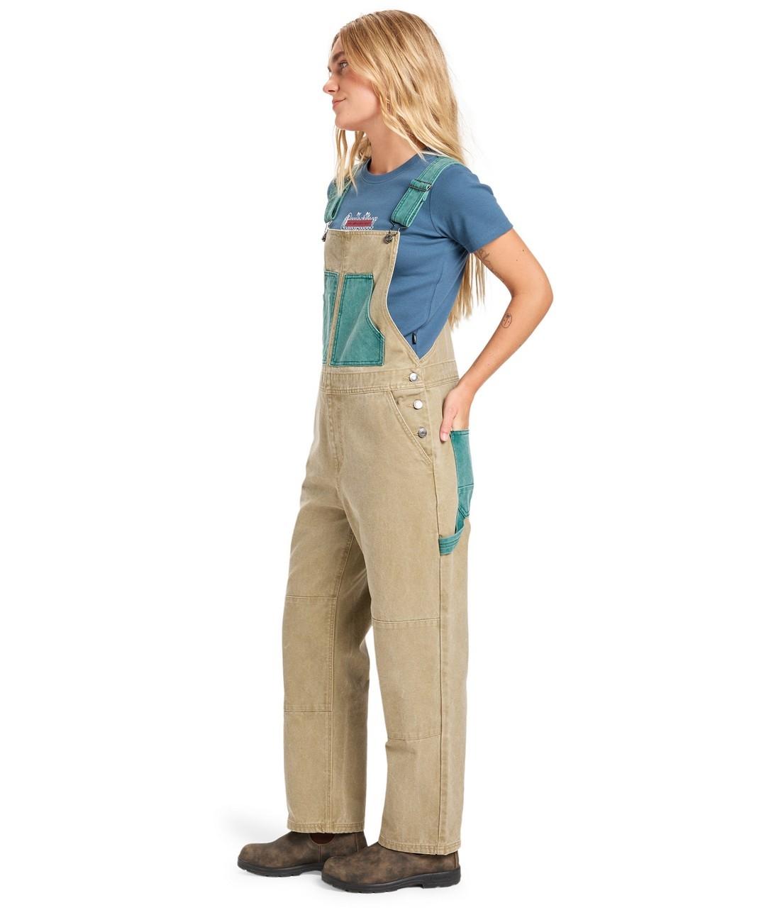 Peto Quicksilver Sand Dungaree Mujer