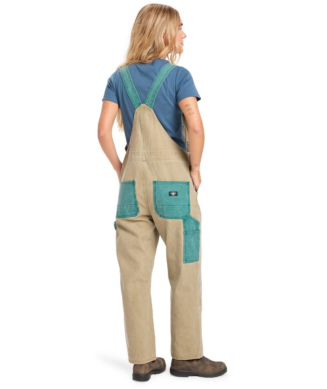 Peto Quicksilver Sand Dungaree Mujer