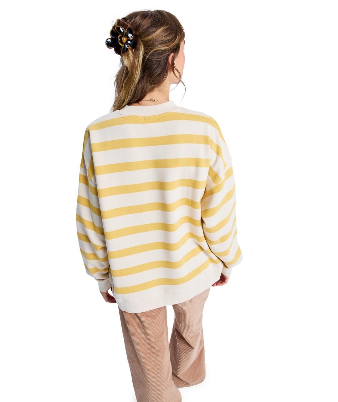 Sudadera Roxy Strictly Stripes Mujer