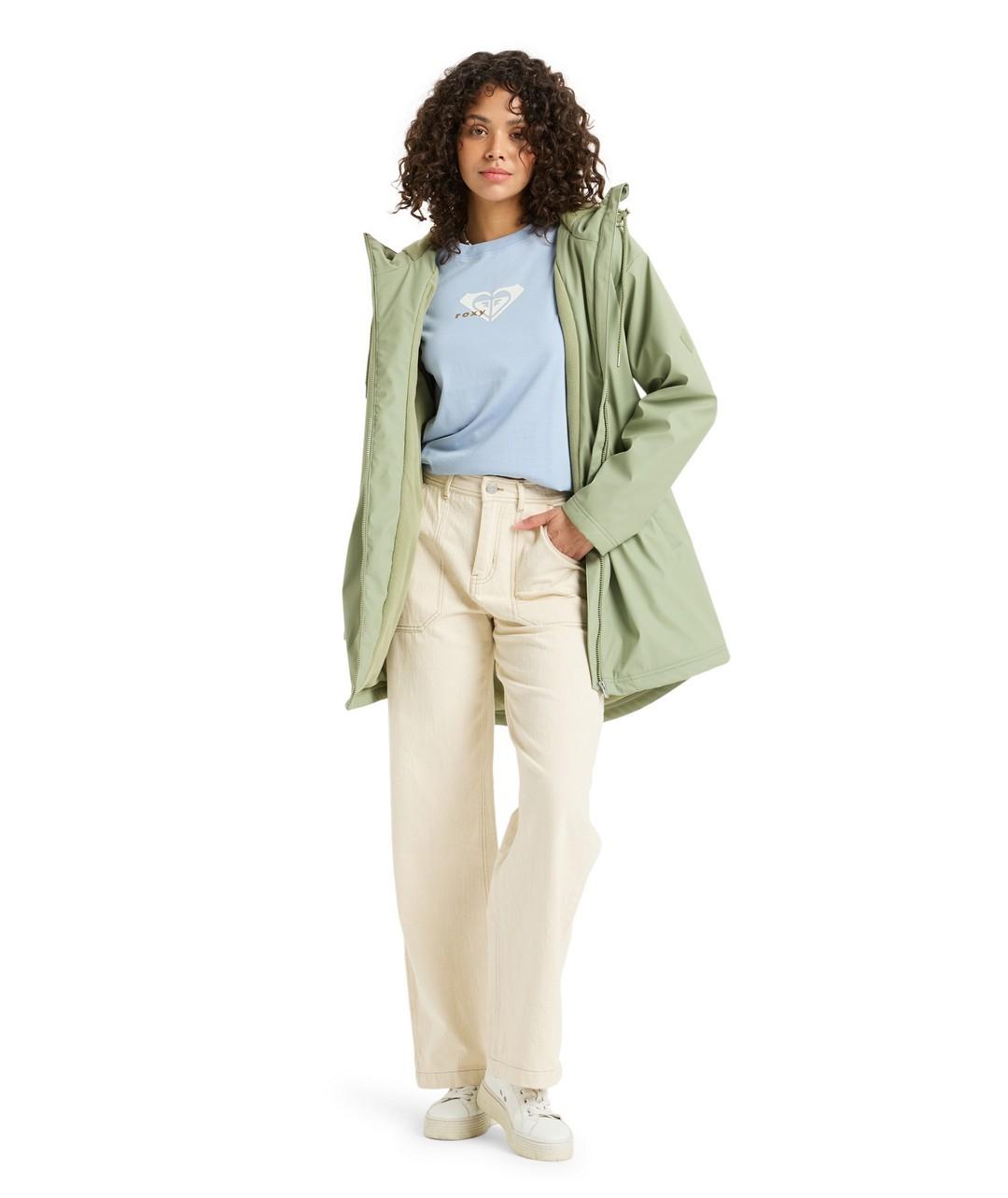 Abrigo Roxy Rain Road Mujer