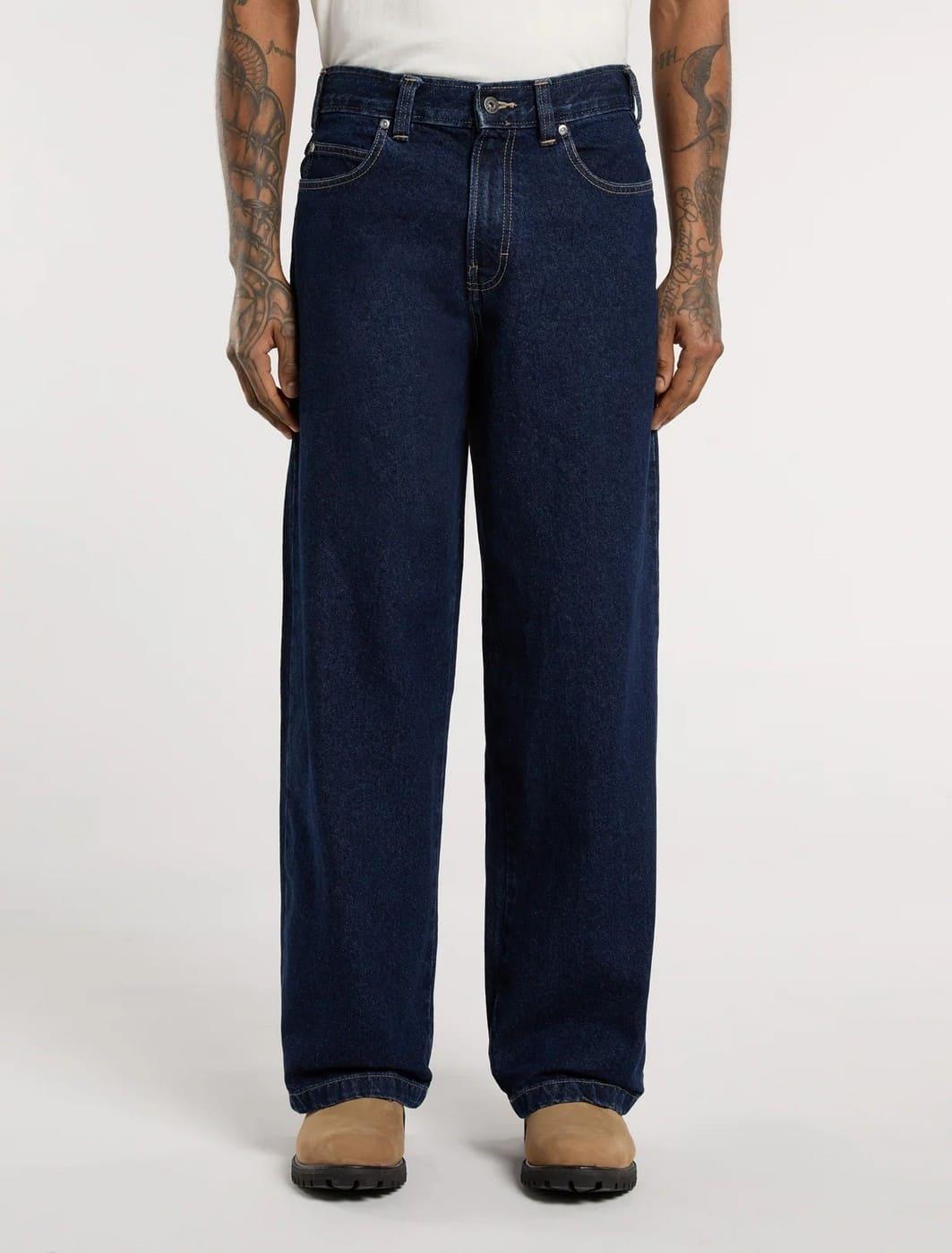 Pantalon Dickies Hilham Denim Dark Indigo Hombre