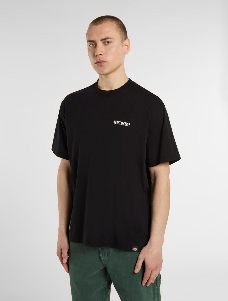 Camiseta Dickies Burns Tee Ss Black  Hombre