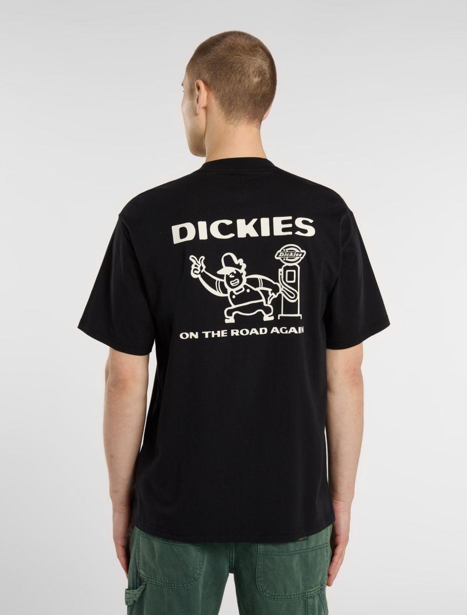 Camiseta Dickies Burns Tee Ss Black  Hombre