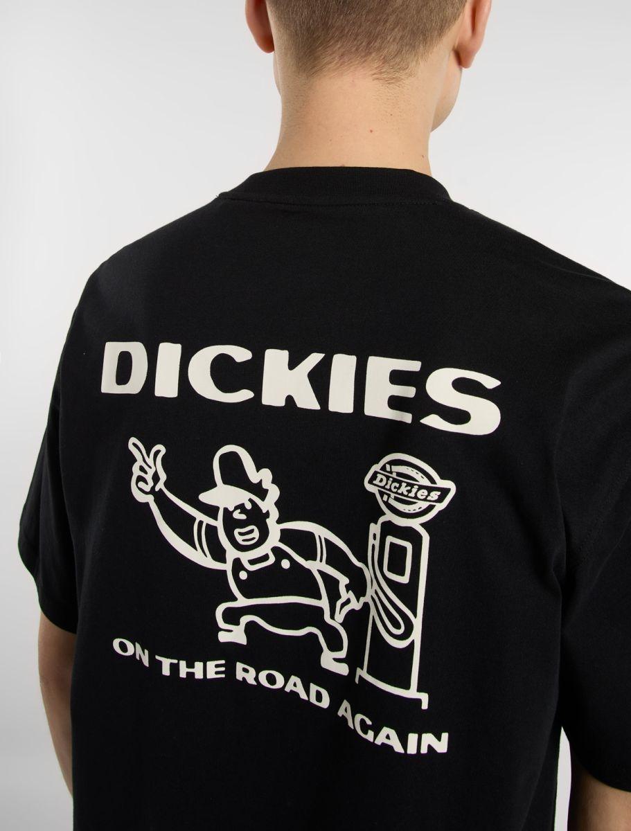 Camiseta Dickies Burns Tee Ss Black  Hombre