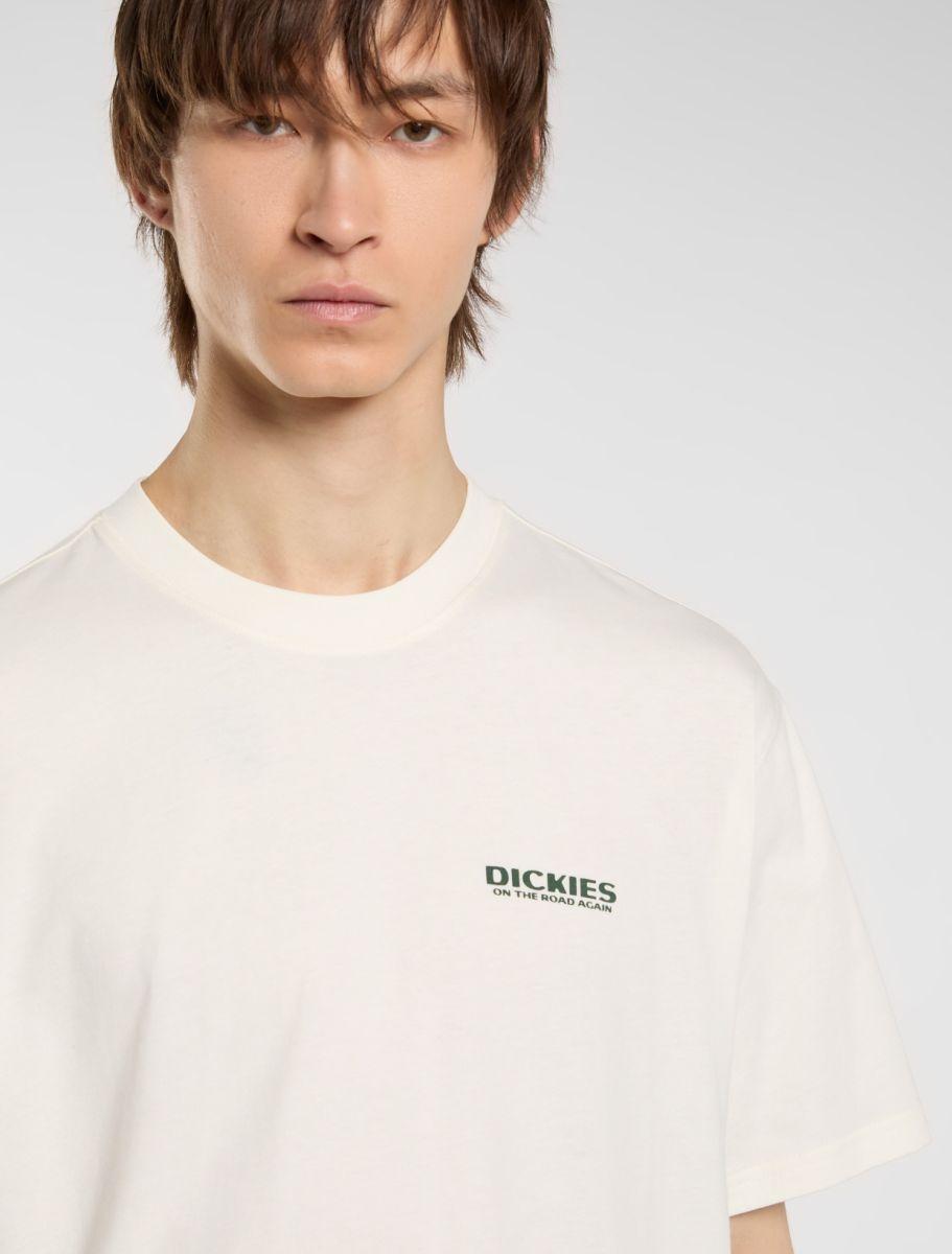Camiseta Dickies Burns Tee Ss Egret Hombre