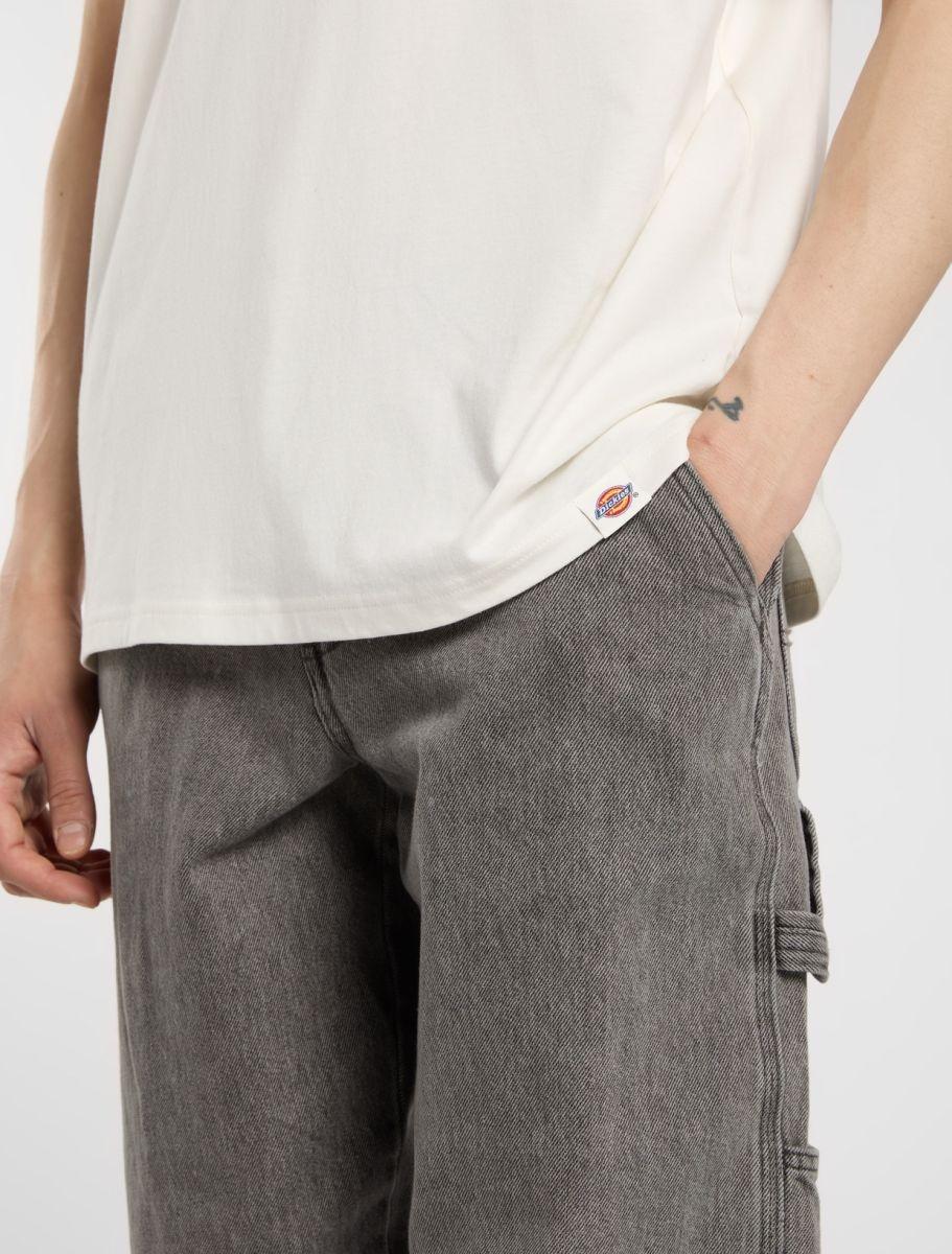 Camiseta Dickies Burns Tee Ss Egret Hombre