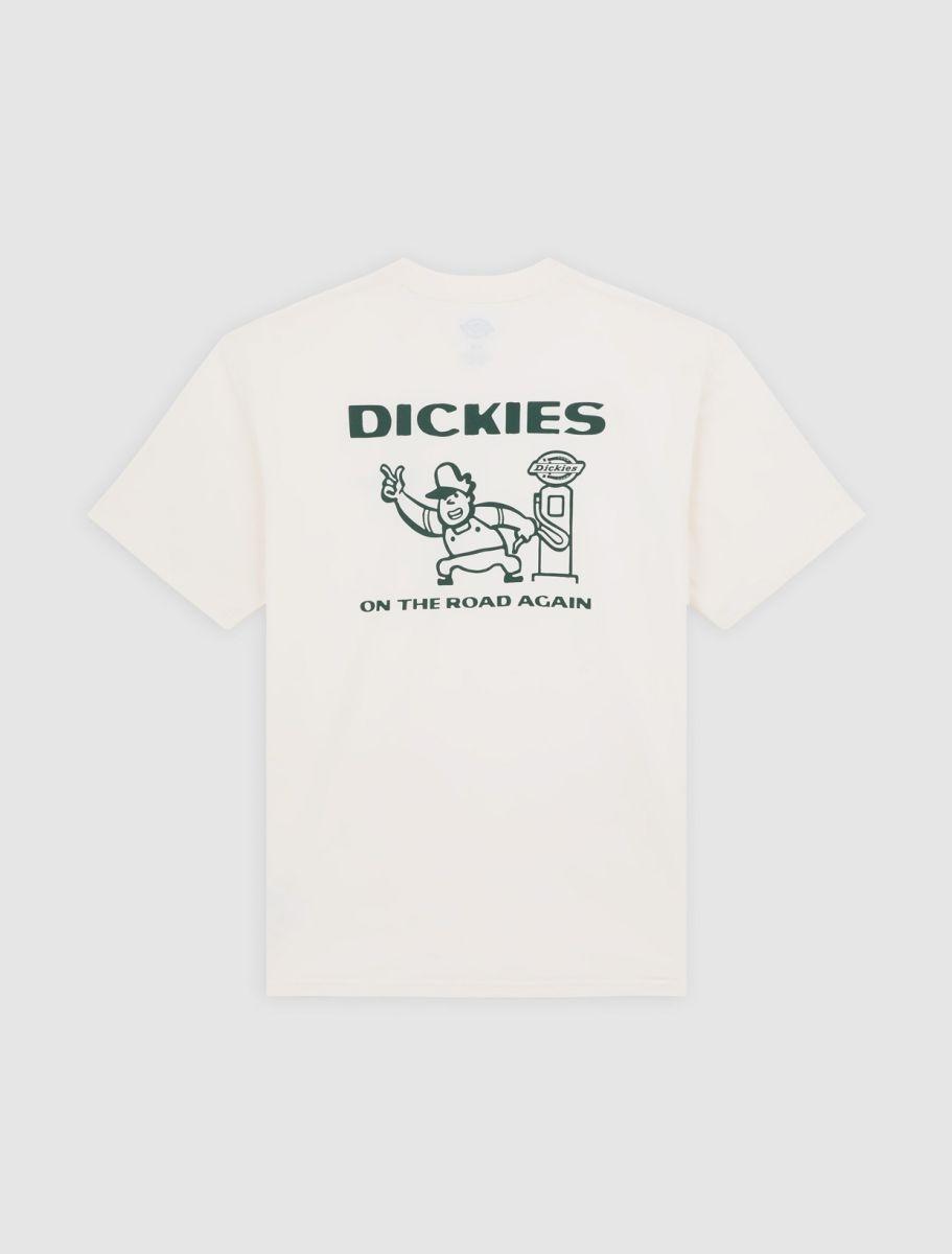 Camiseta Dickies Burns Tee Ss Egret Hombre