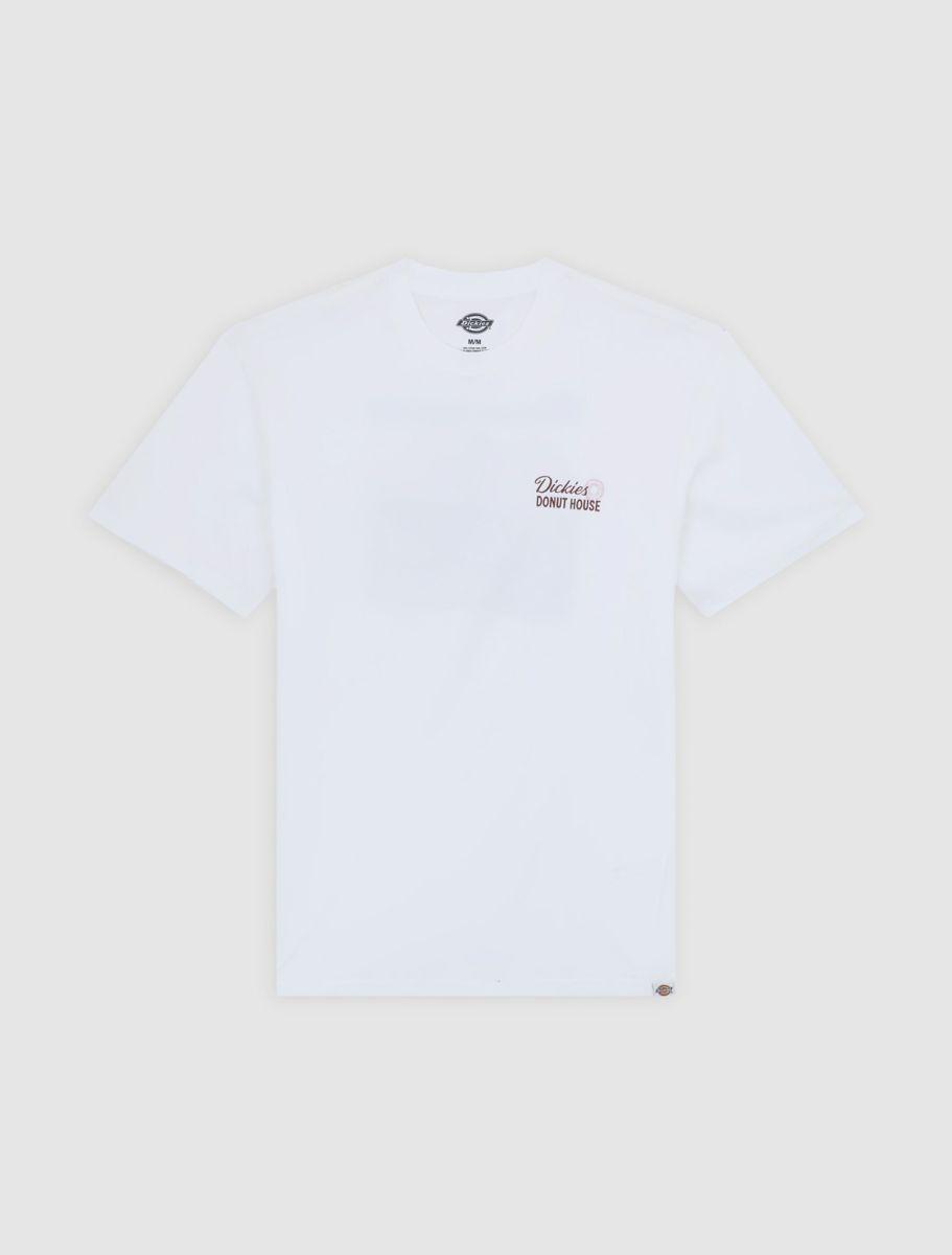 Camiseta Dickies Donut House Tee Ss White Hombre