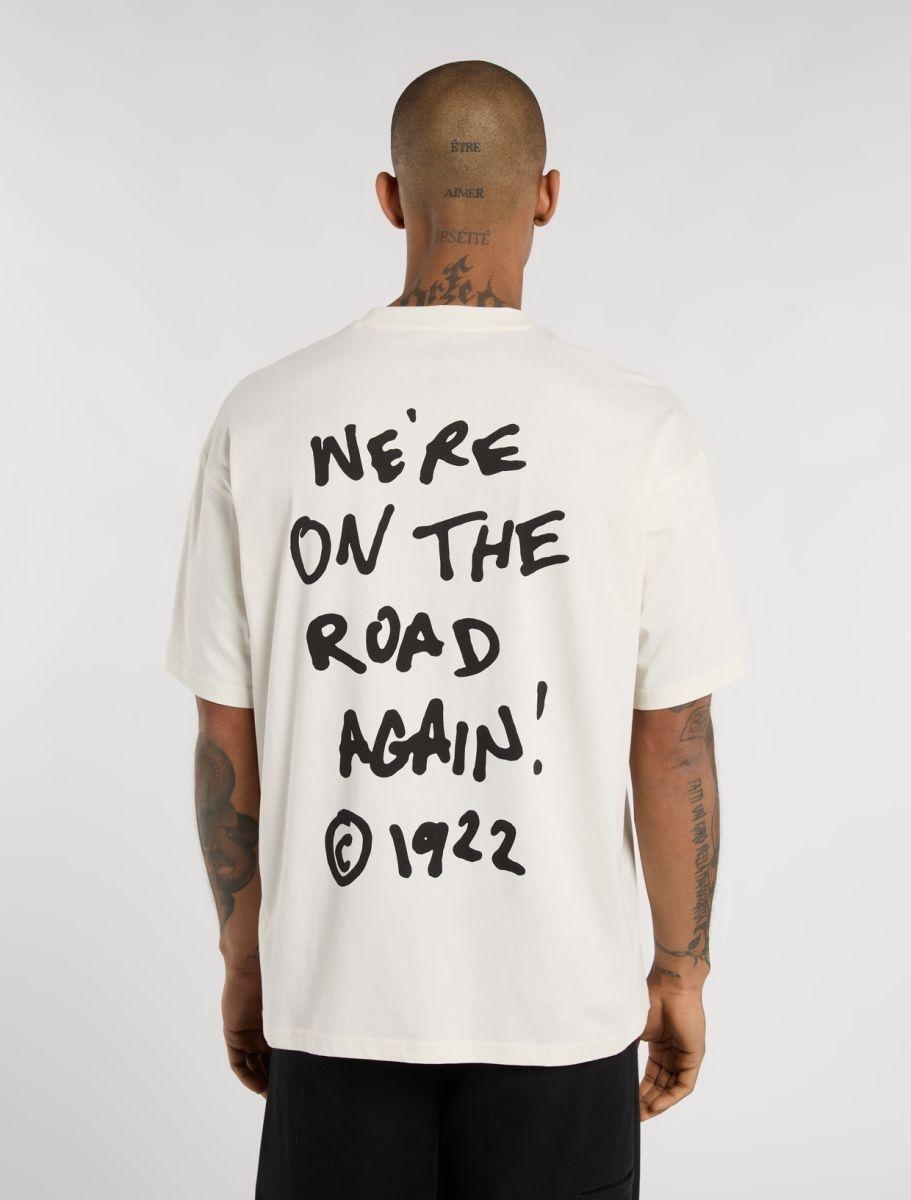 Camiseta Dickies Sneedville Tee Ss Egret Hombre