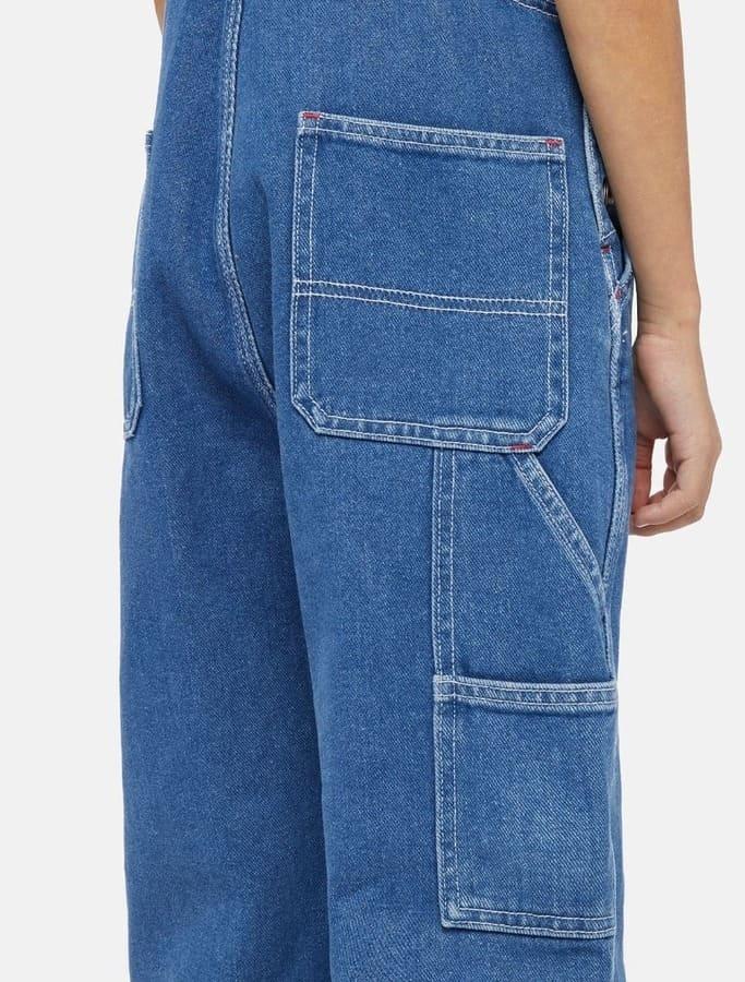 Peto Dickies Denim Bib Indigo Blue Niño