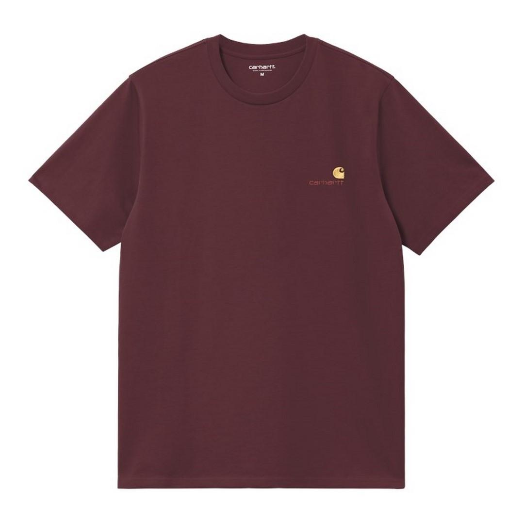 Camiseta Carhartt American Script Hombre