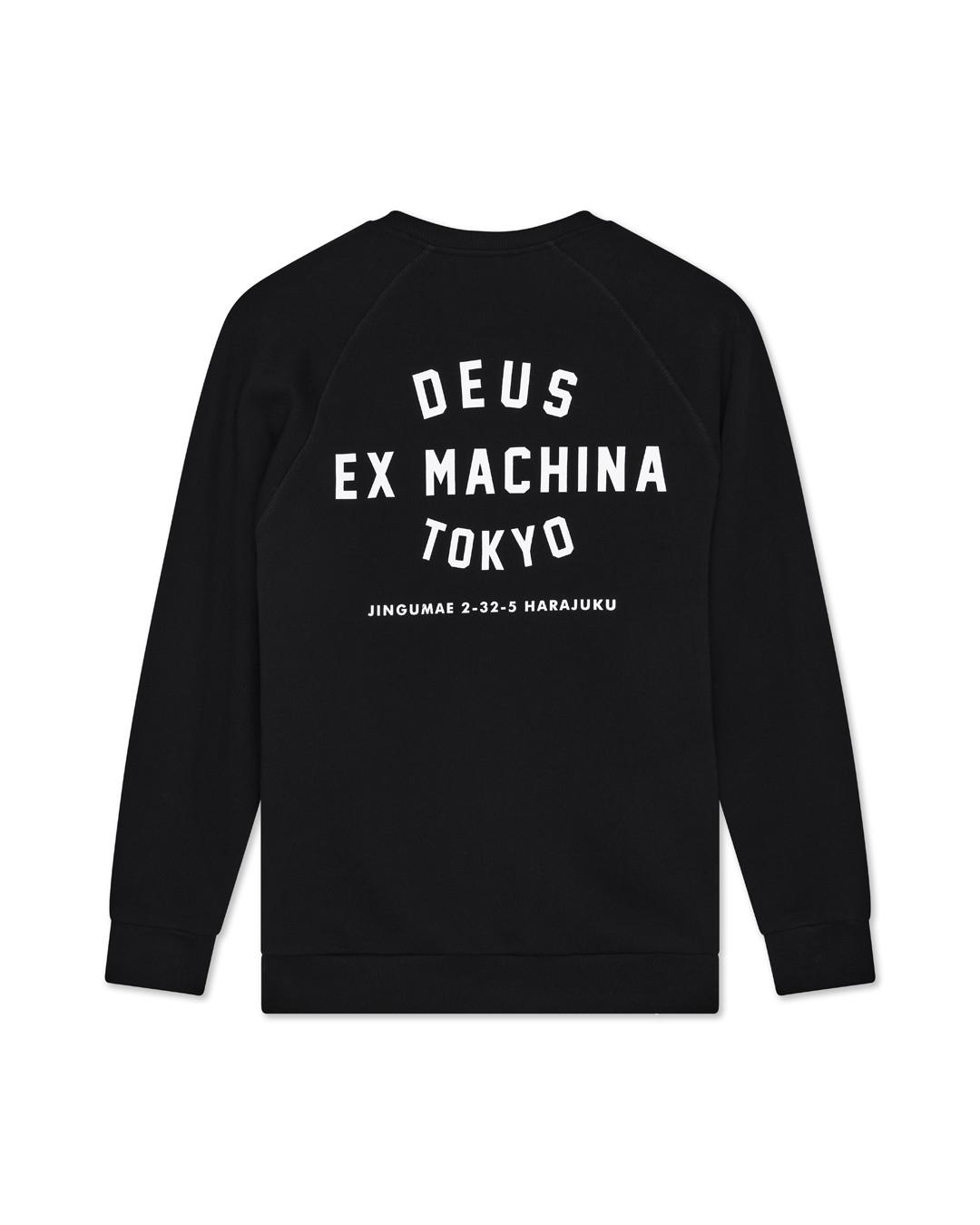 Sudadera Deus Harajuku Address Crew Hombre