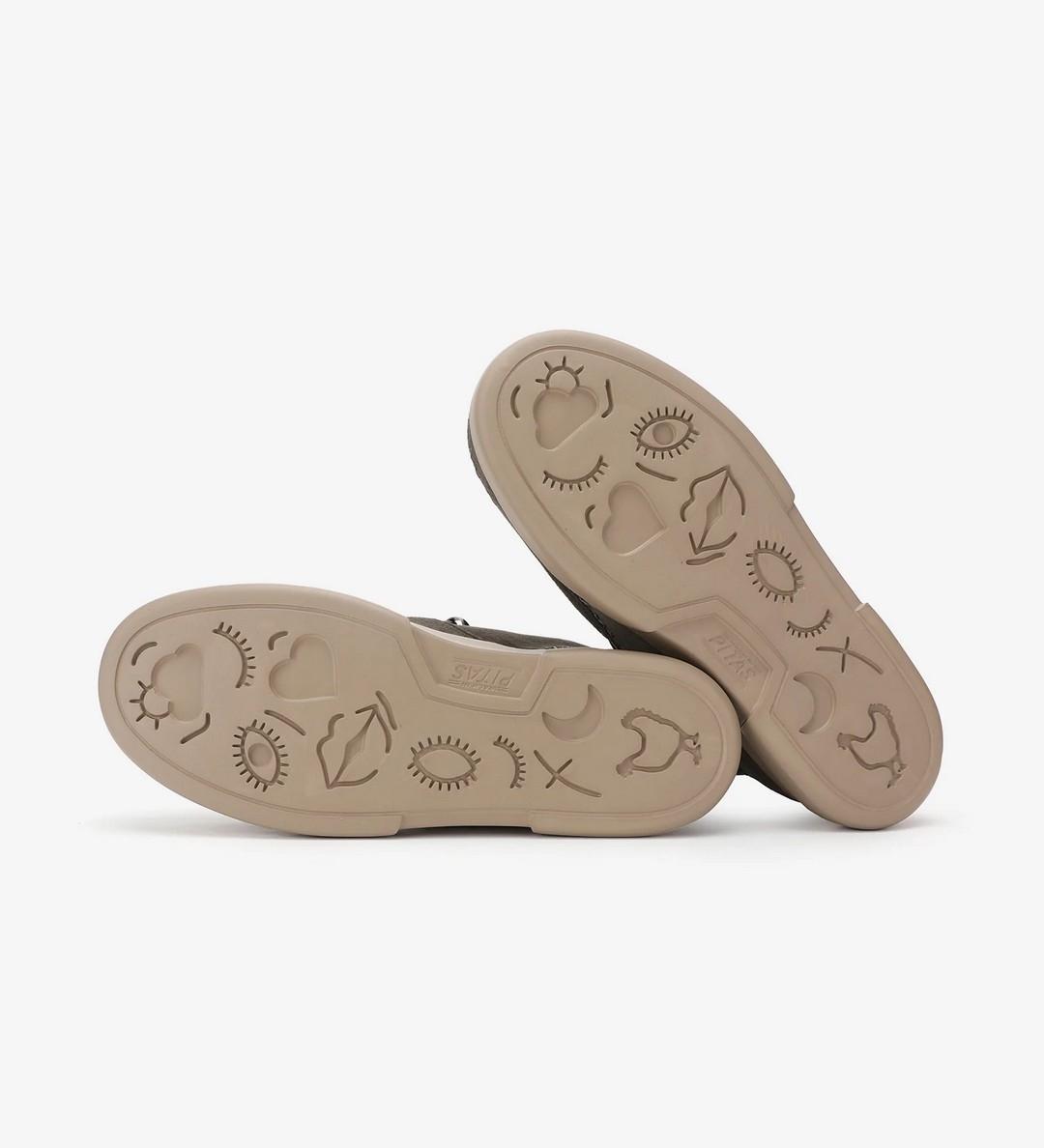 Botas Walk In Pitas Ontario Tortola Mujer