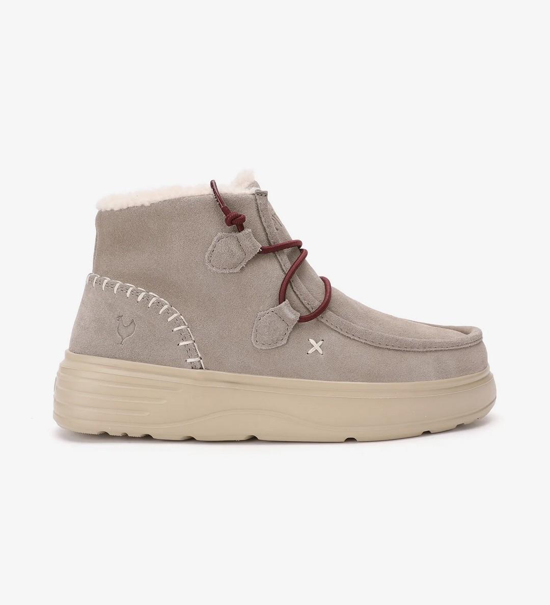 Botas Walk In Pitas Sydney Beige Mujer