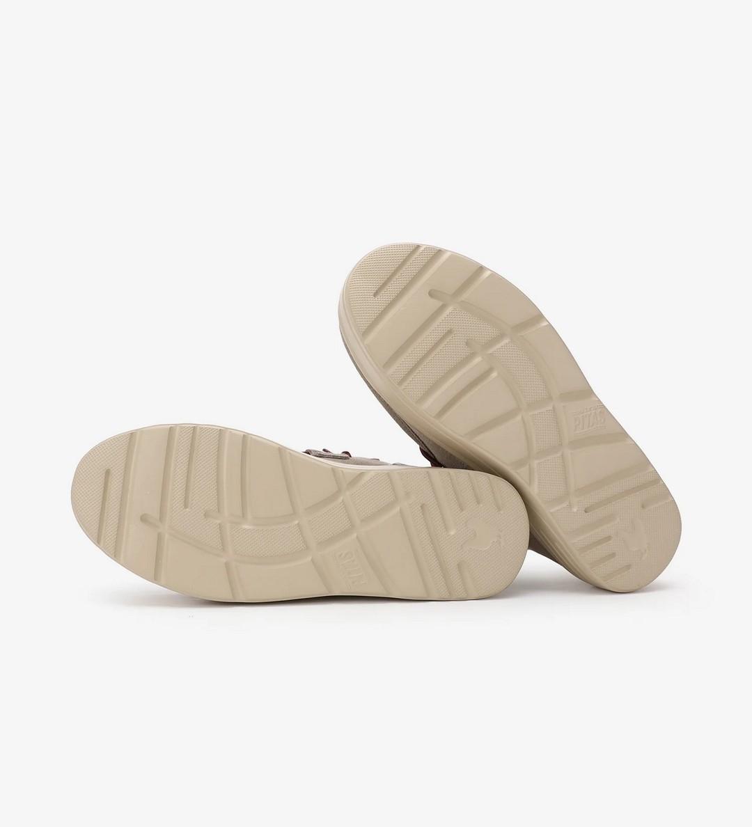 Botas Walk In Pitas Sydney Beige Mujer