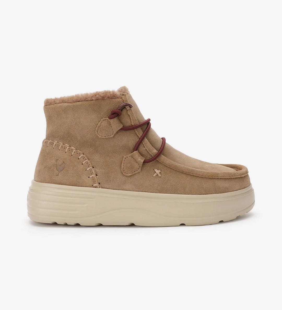 Botas Walk In Pitas Sydney Camel Mujer