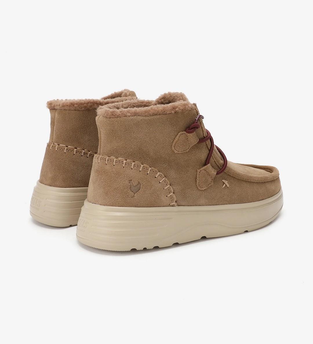 Botas Walk In Pitas Sydney Camel Mujer