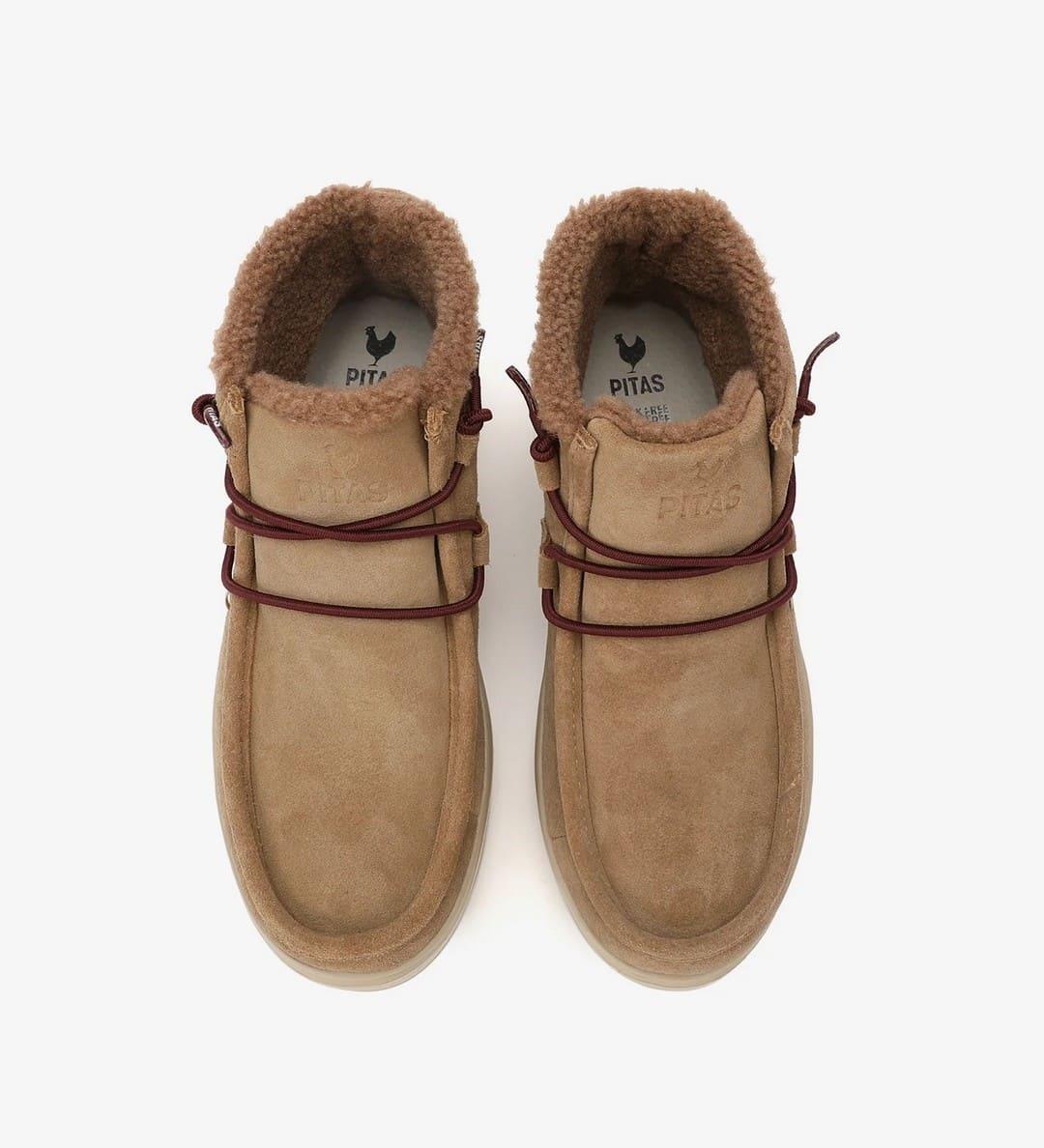 Botas Walk In Pitas Sydney Camel Mujer