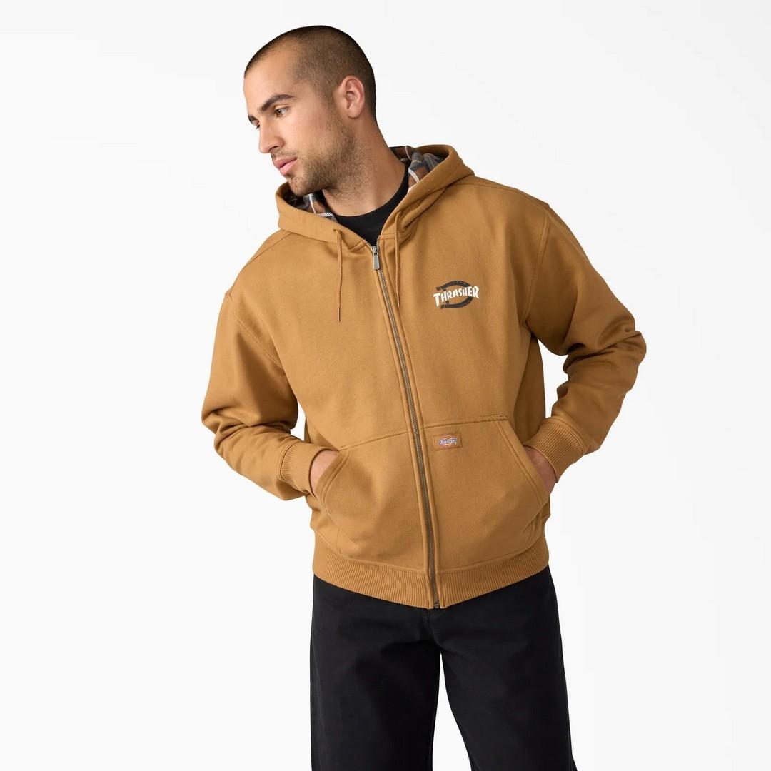 Sudadera Dickies X Thraser Zip Hombre