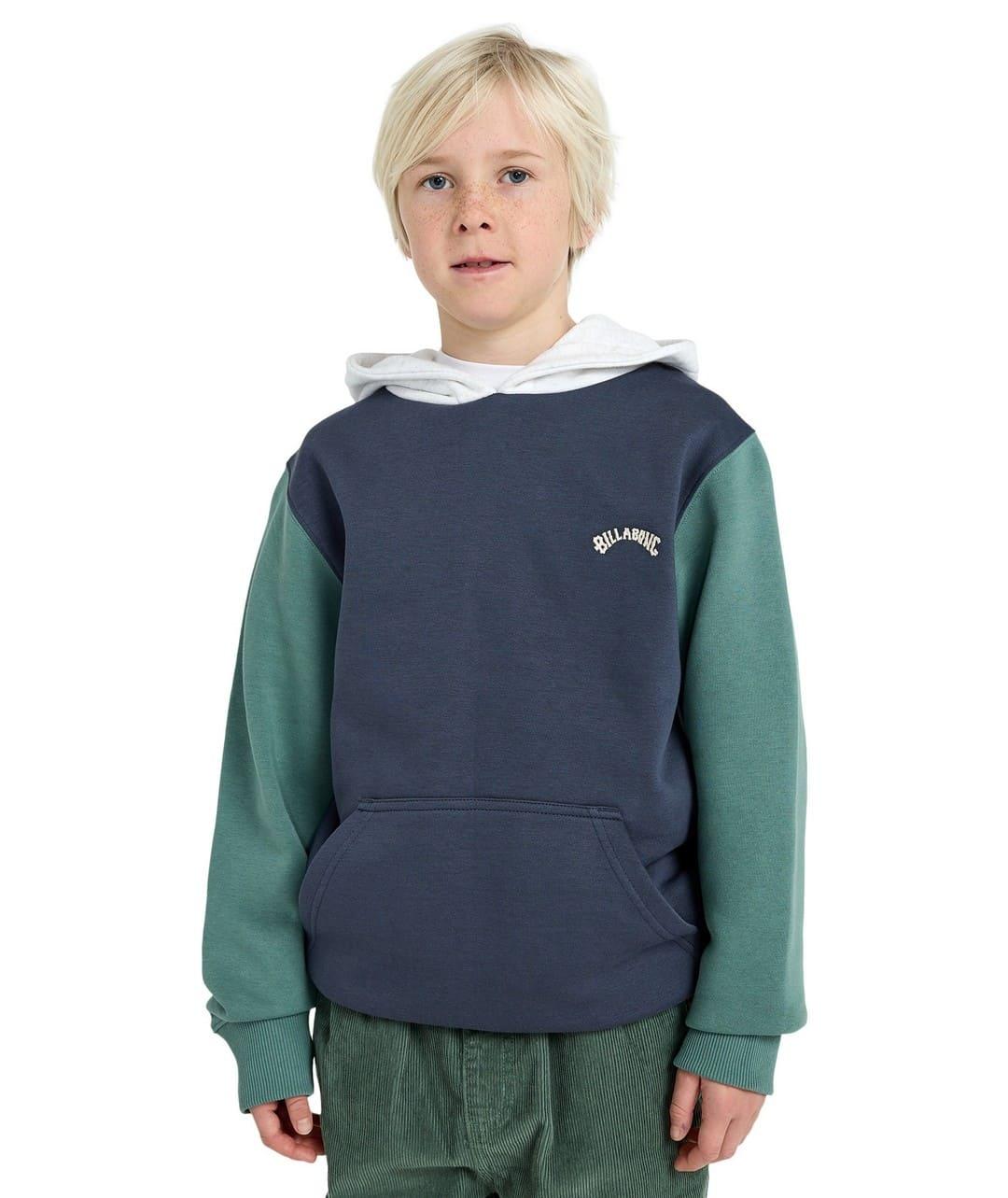 Sudadera BIllabong Arch  Block NIño